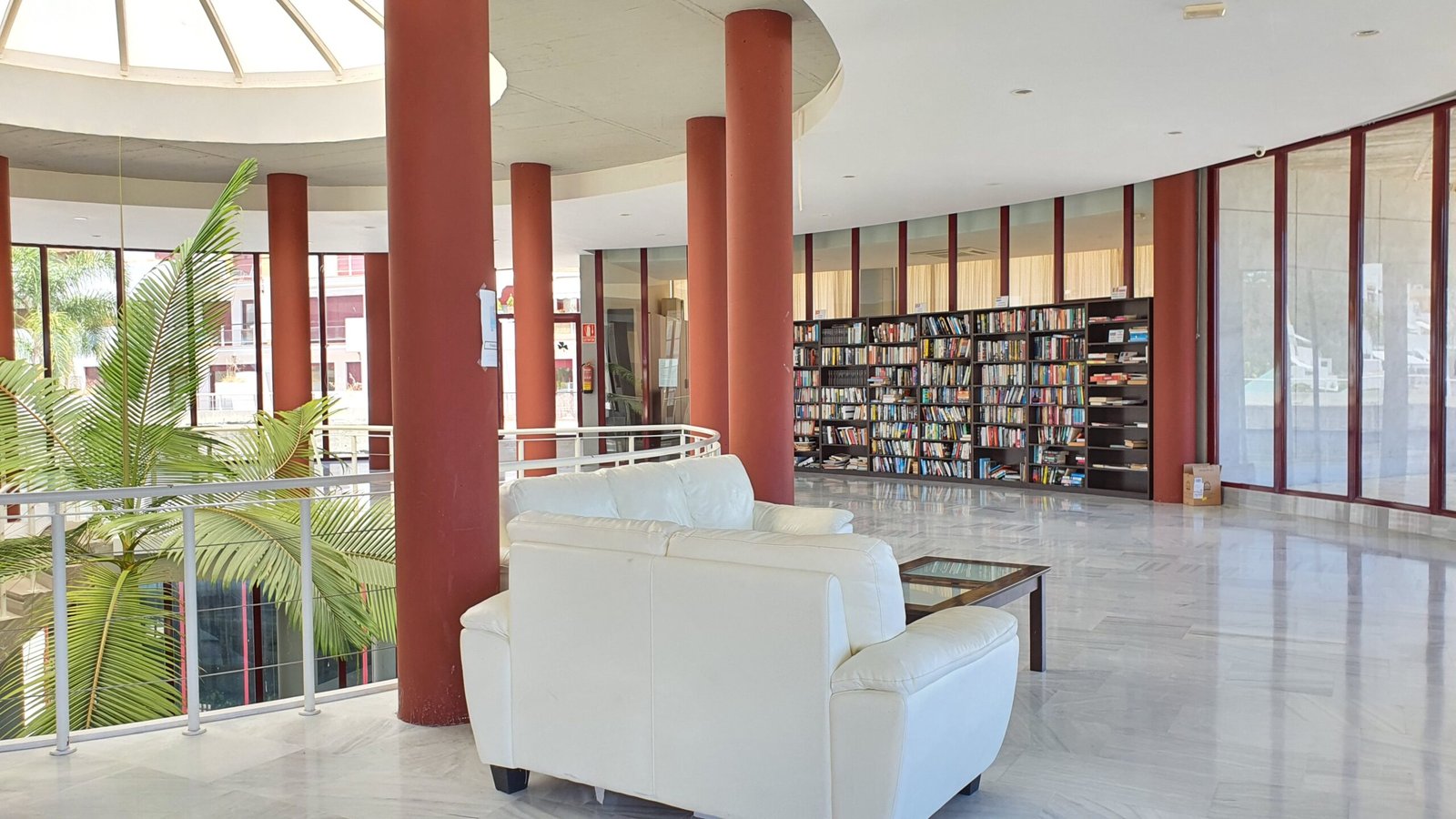 Zona de lectura - Parque Botanico
