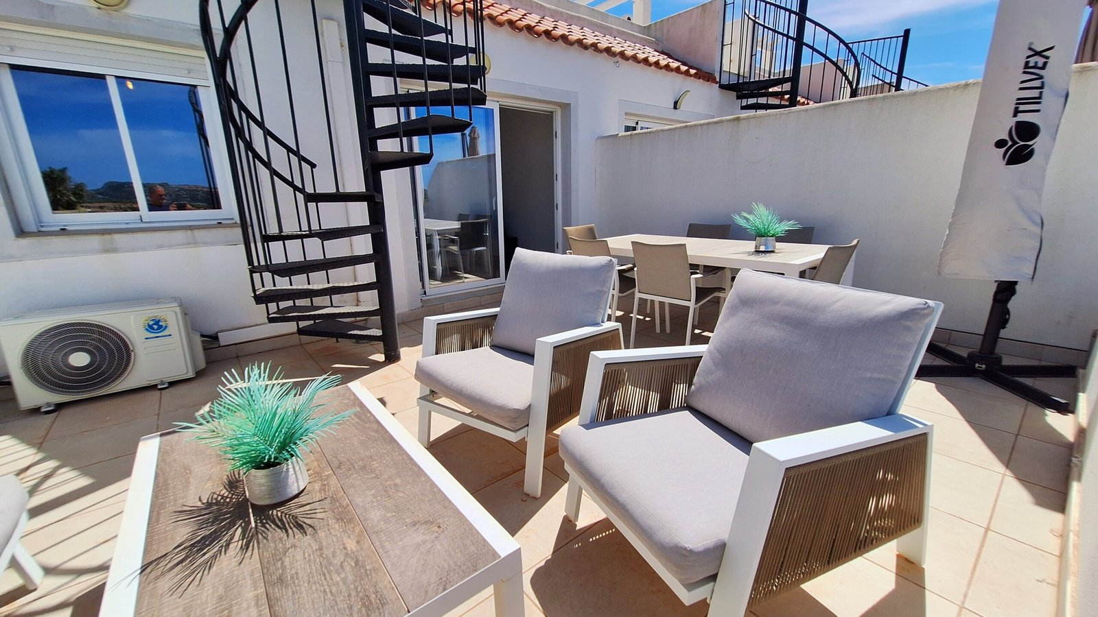 Terraza -Atico en venta en Casares Costa